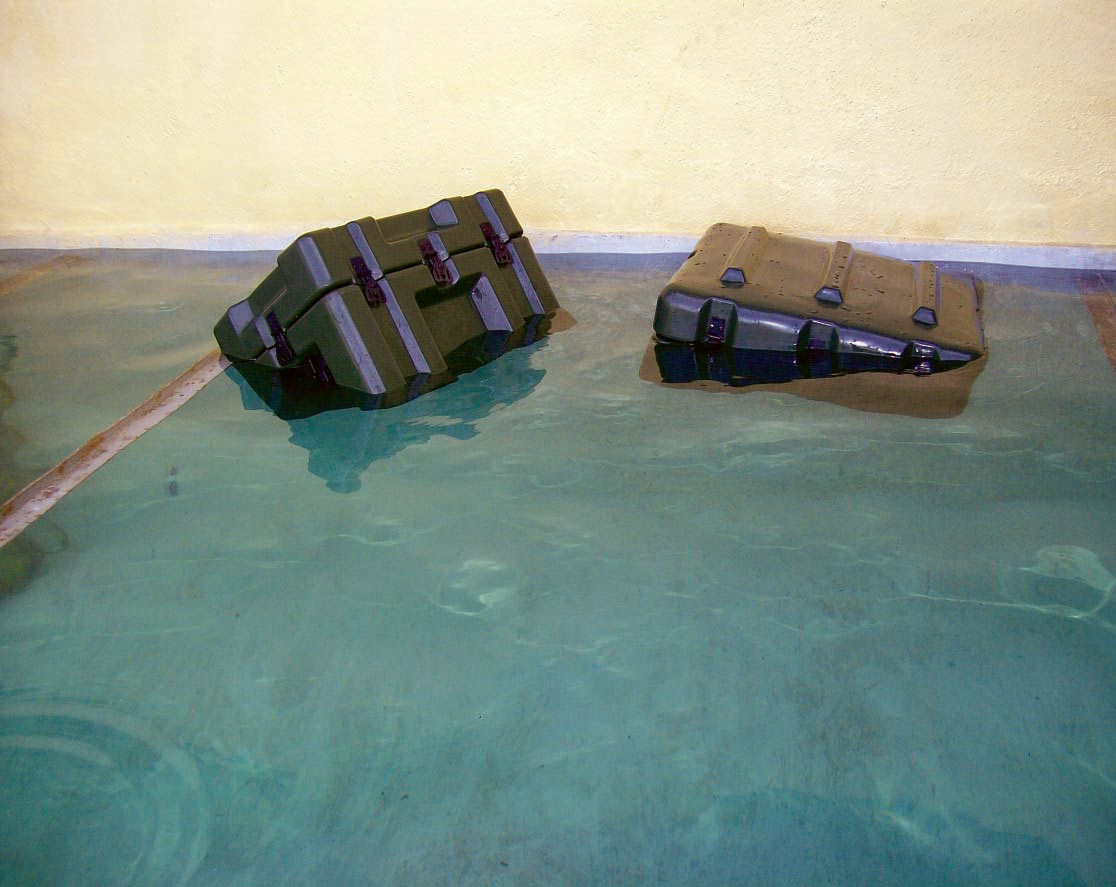 Water Buoyancy Test - Military Transit Cases in India