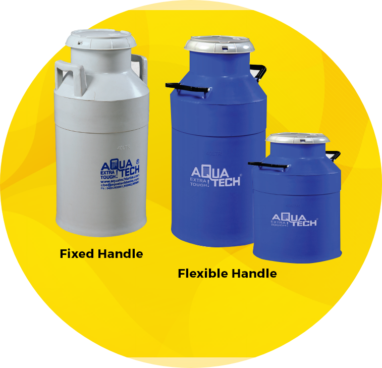 Plastic Milk Can Manufacturers in India - Aquatech